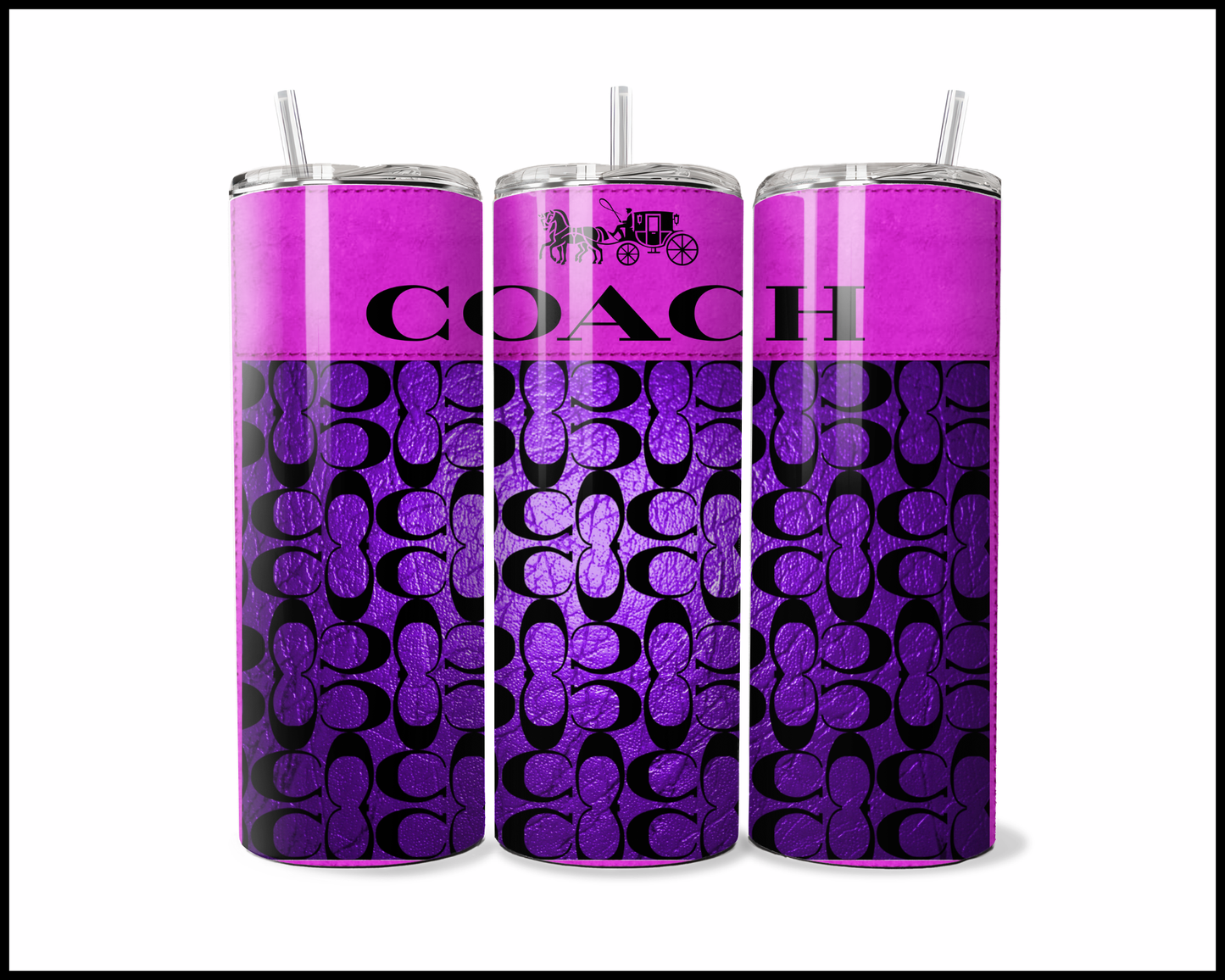 Designer Handbag Inspired Tumbler (227)