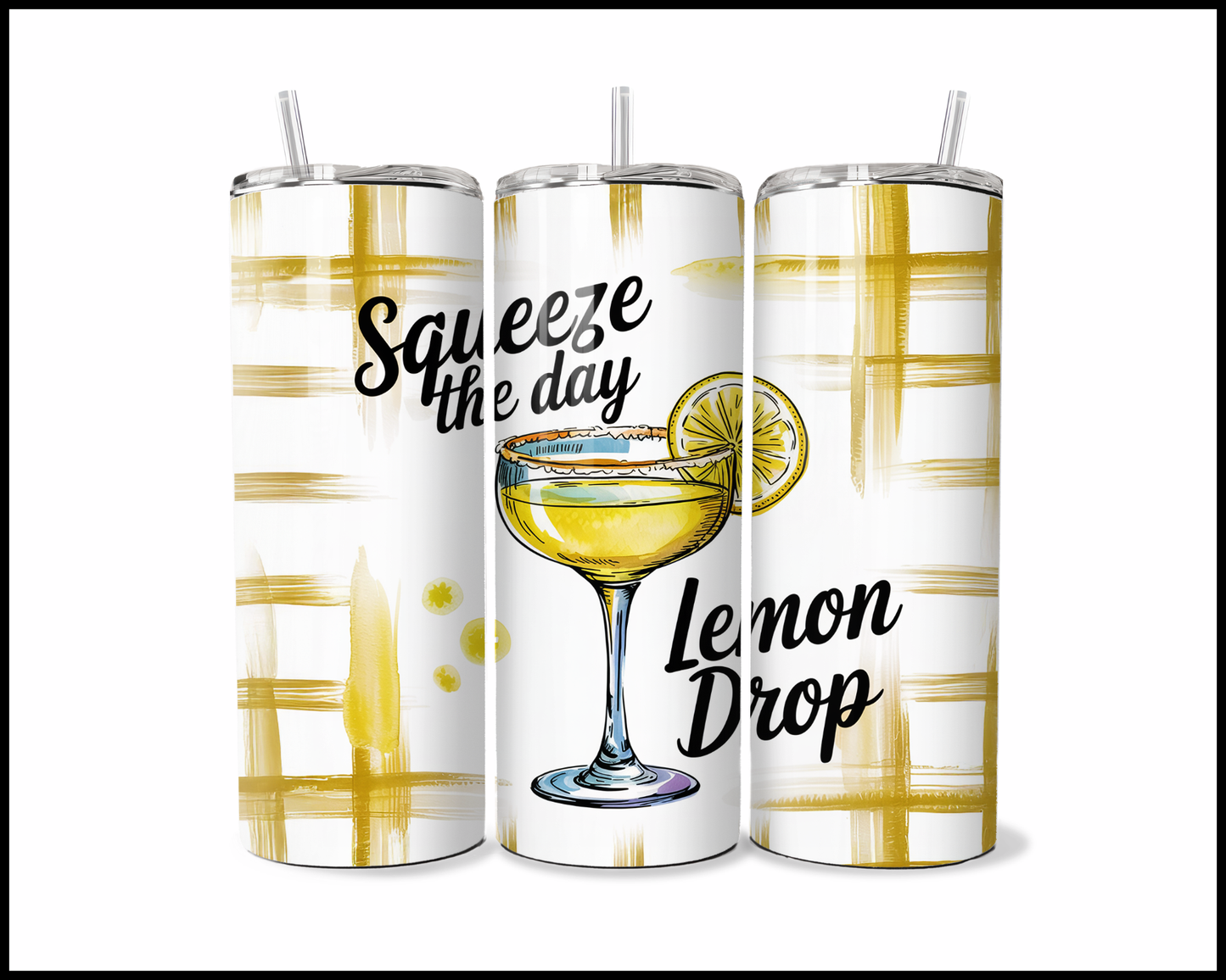 Lemon Drop - Squeeze The Day Tumbler (3981)