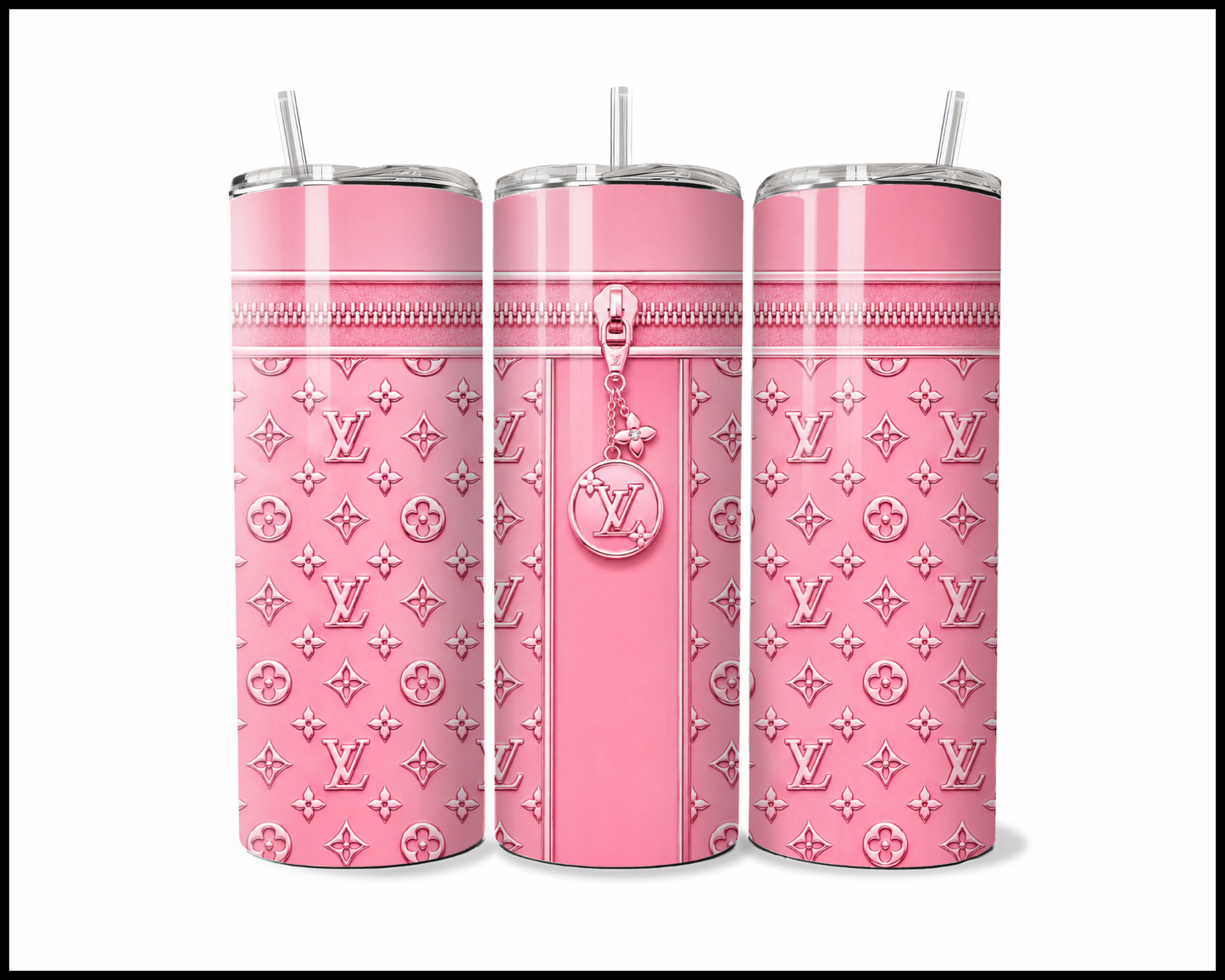 Designer Handbag Inspired Tumbler (077)