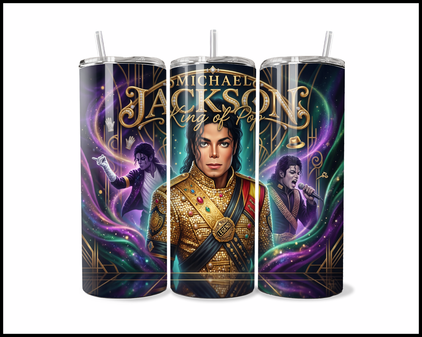 Michael Jackson Tumbler (4377)