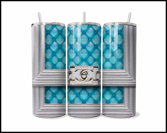 Designer Handbag Inspired Tumbler (006)
