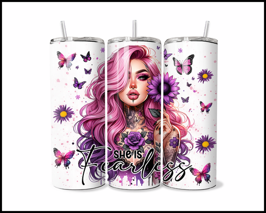 She Is Fearless Tumbler (3734)