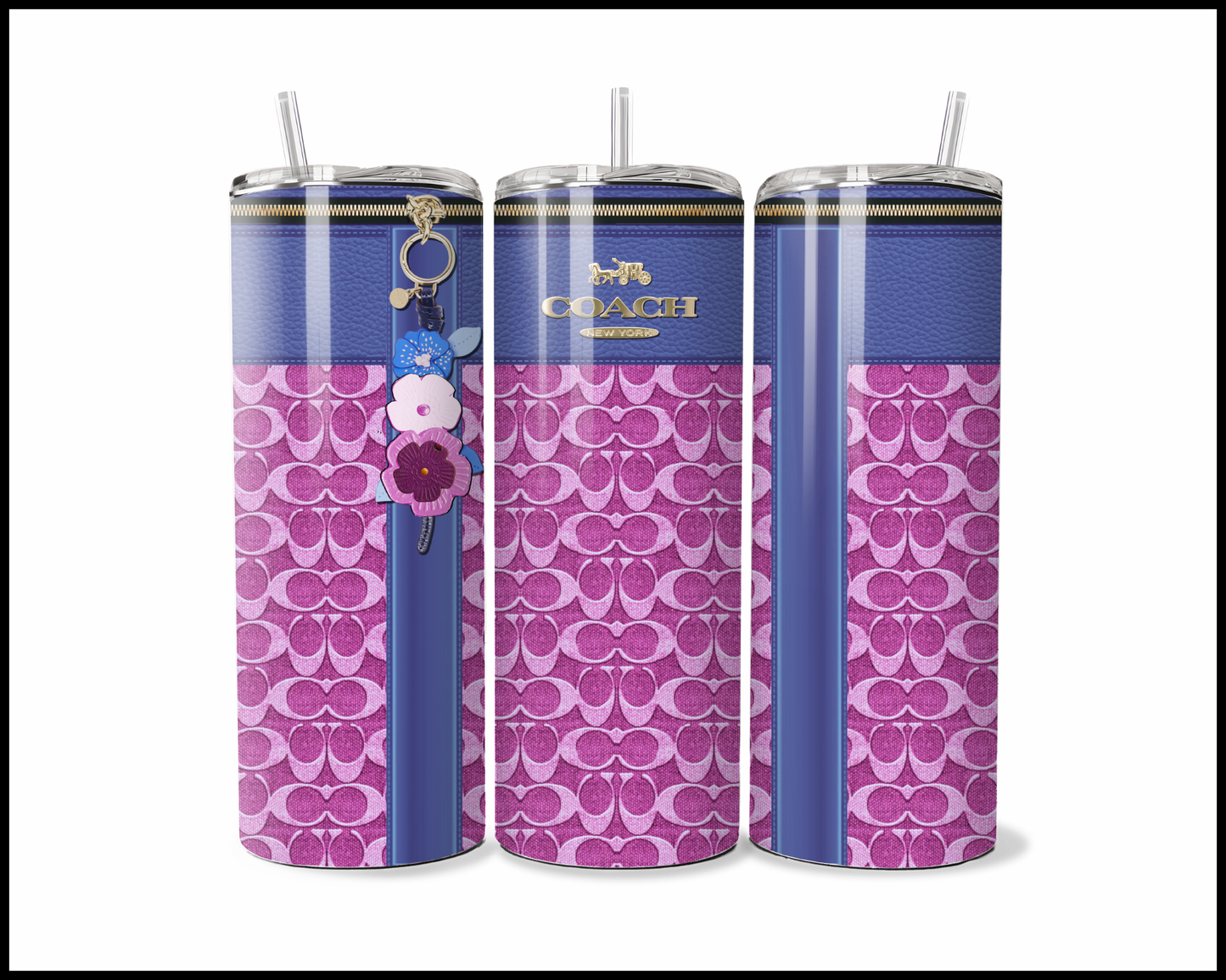 Designer Handbag Inspired Tumbler (160)