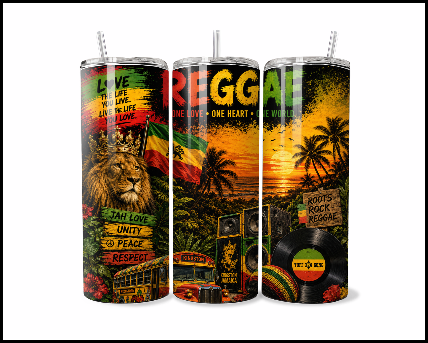 One Heart, One Love, One World Tumbler (5220)