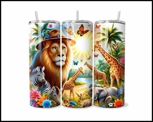 Sweet Safari Sunset Tumbler (3755)