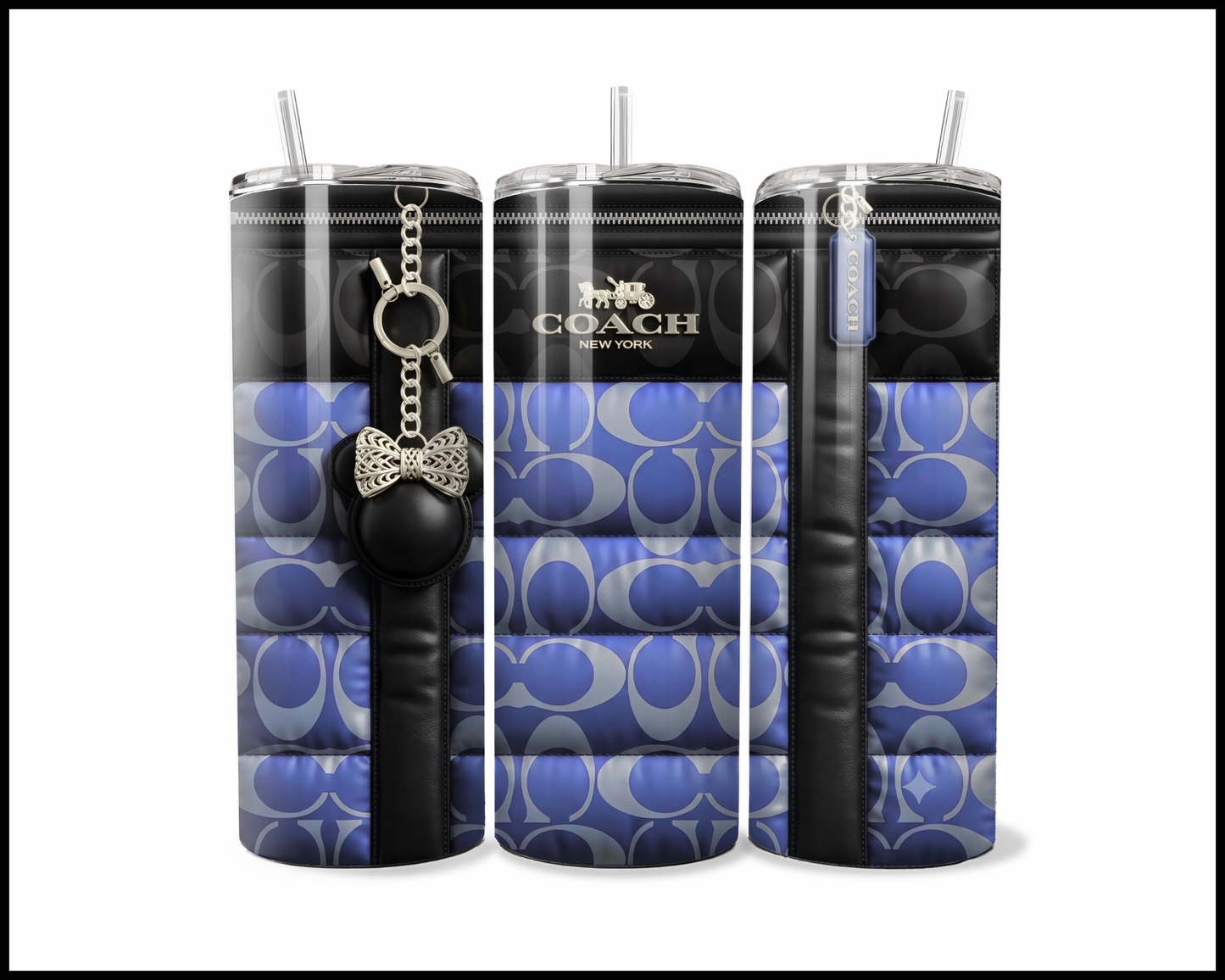 Designer Handbag Inspired Tumbler (340)