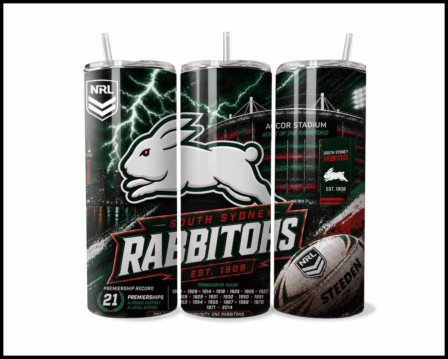 South Sydney Rabbitohs Premiership Tumbler
