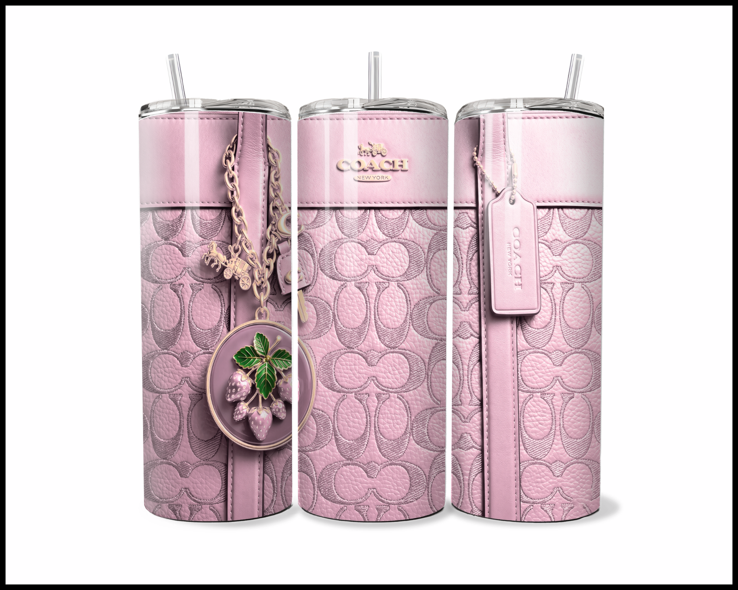 Designer Handbag Inspired Tumbler (324)