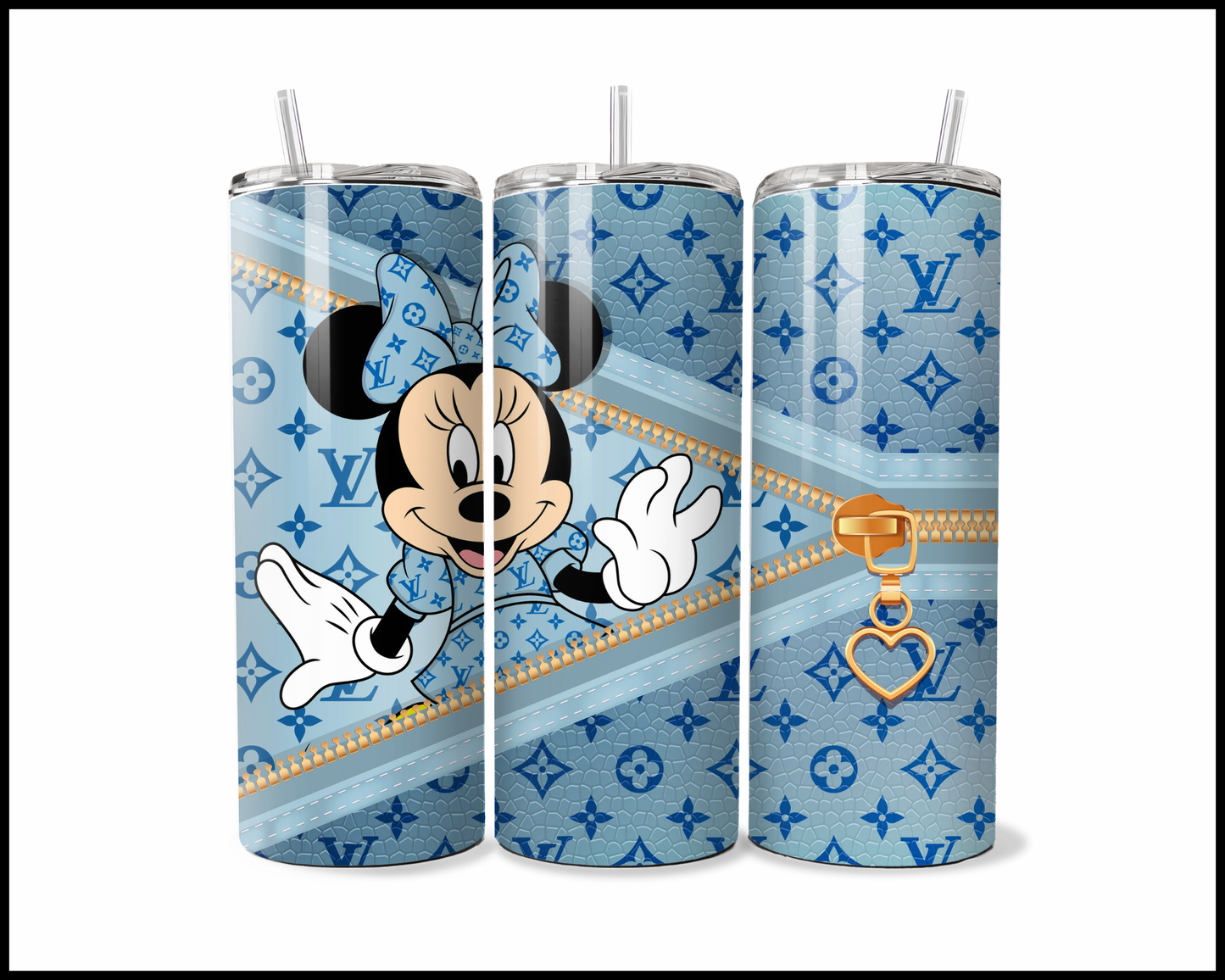 Designer Handbag Inspired Tumbler (046)