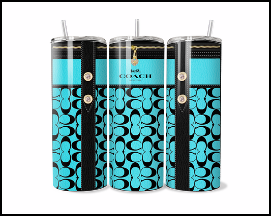 Designer Handbag Inspired Tumbler (066)