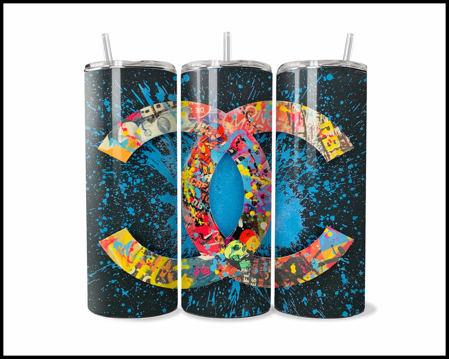 Midnight Mashup Motif Tumbler (2905-1)