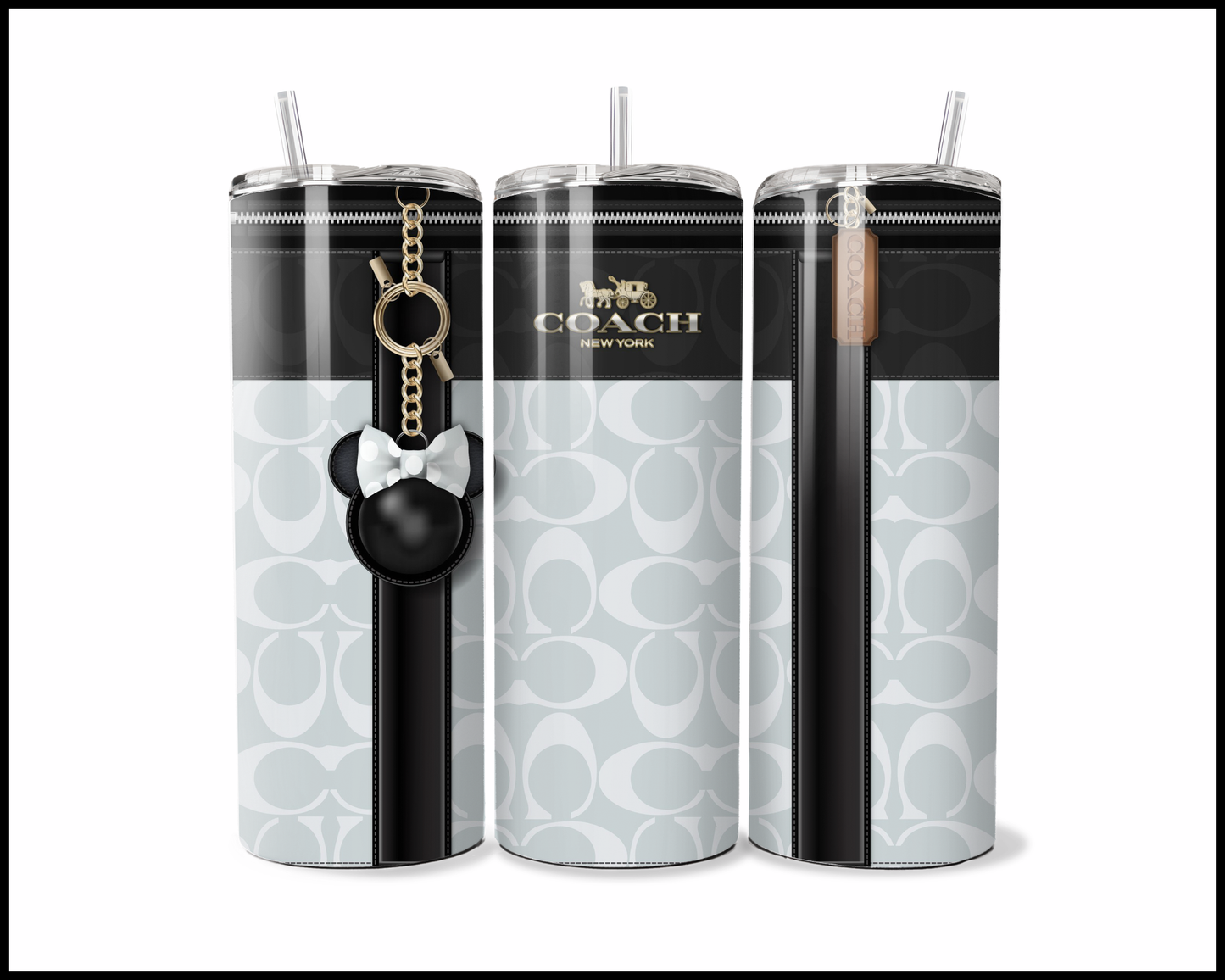 Designer Handbag Inspired Tumbler (006)