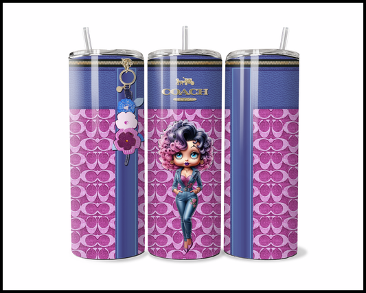 Designer Handbag Inspired Tumbler (106)