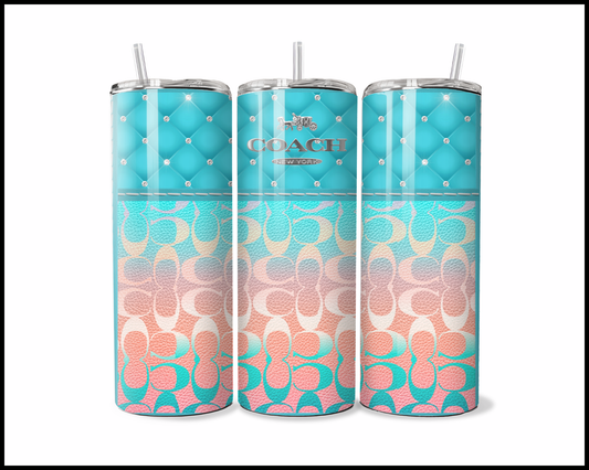 Designer Handbag Inspired Tumbler (124)