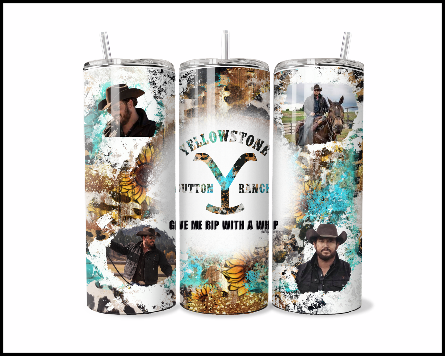 Yellowstone - Give Me Rip With a Whip Tumbler (008)