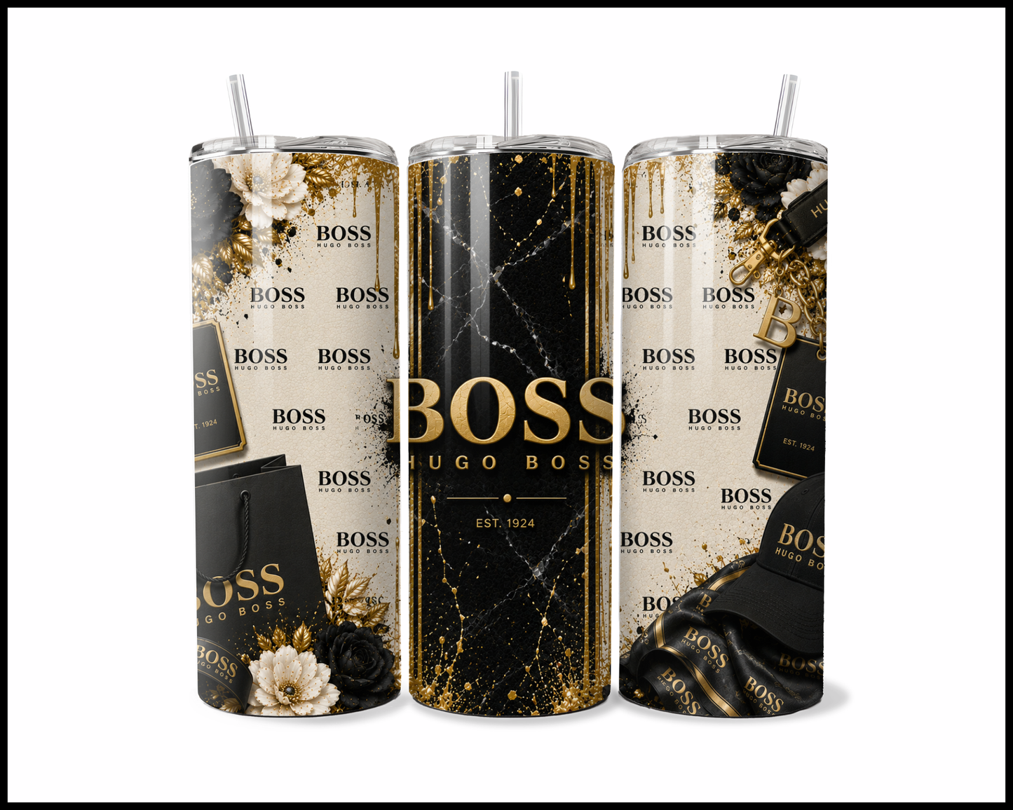 Shopaholic with Executive Orders Tumbler (4805)