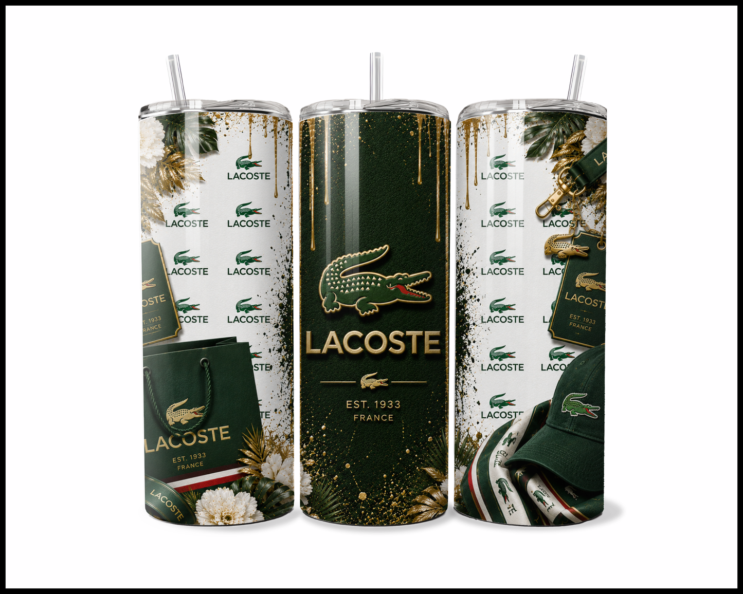 Shopaholic Fluent in Court Couture Tumbler (4801)
