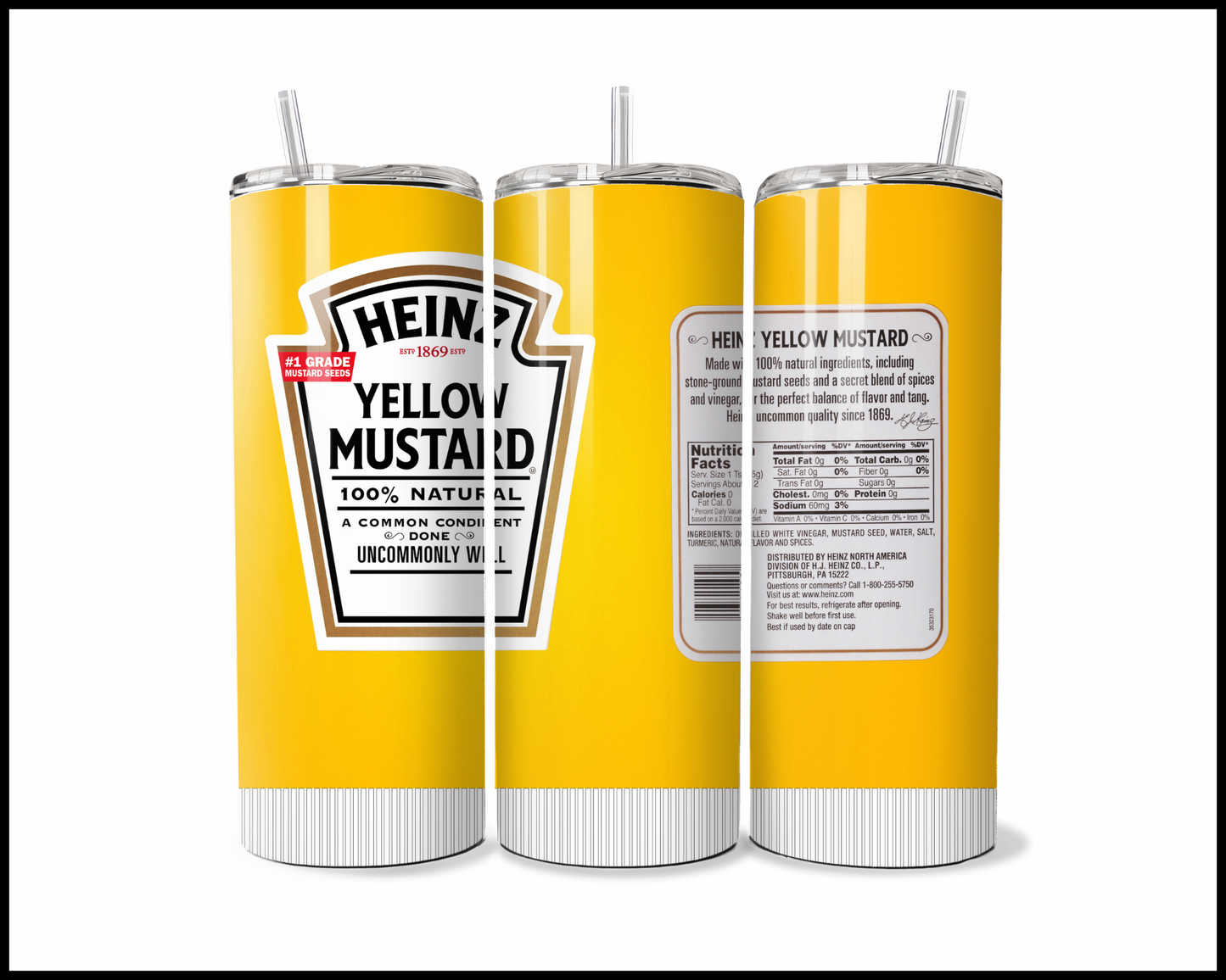 Heinz Mustard Tumbler (3501)