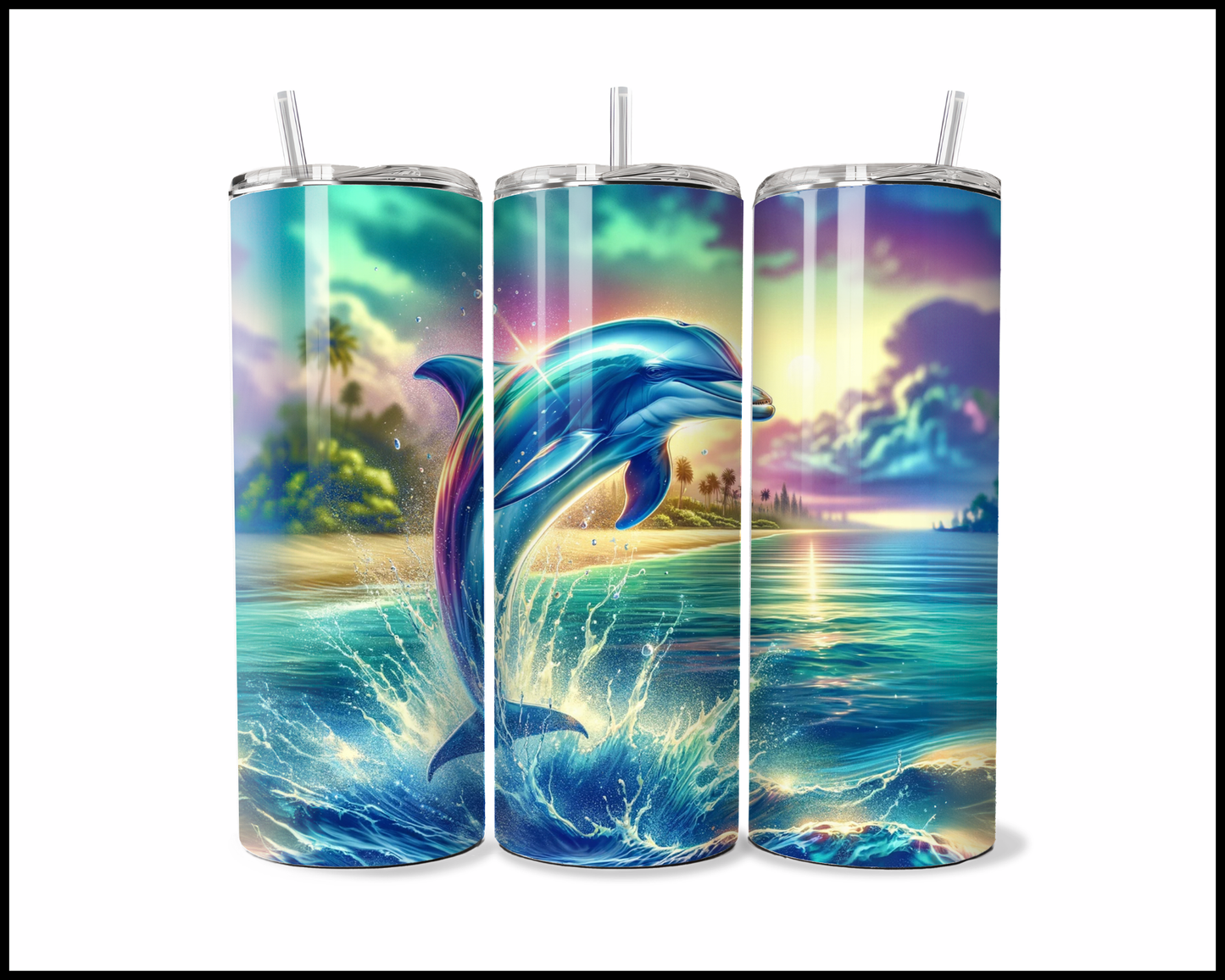 A Splash of Paradise Tumbler (2518)