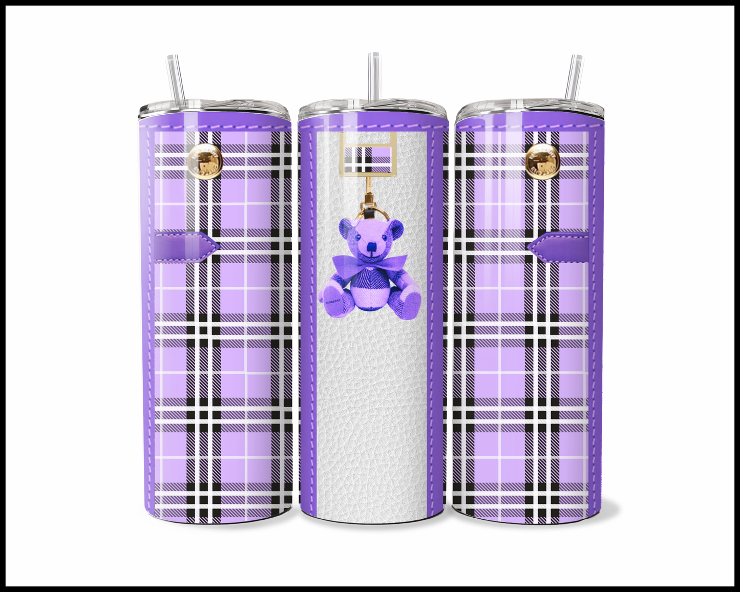 Designer Handbag Inspired Tumbler (006)