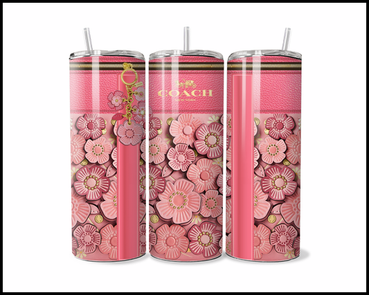 Designer Handbag Inspired Tumbler (049)