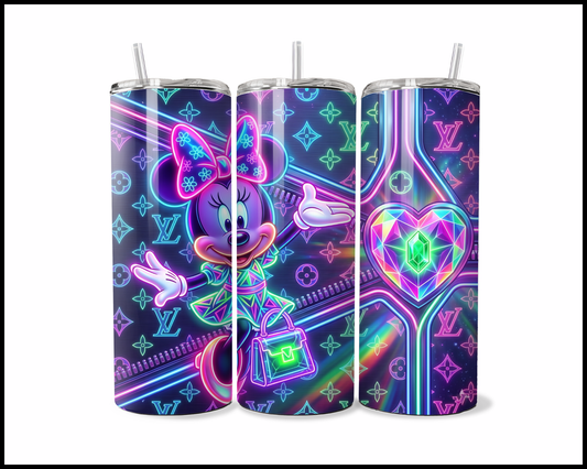 Glow-in-the-Dark Bows & Handbags Tumbler (4817)