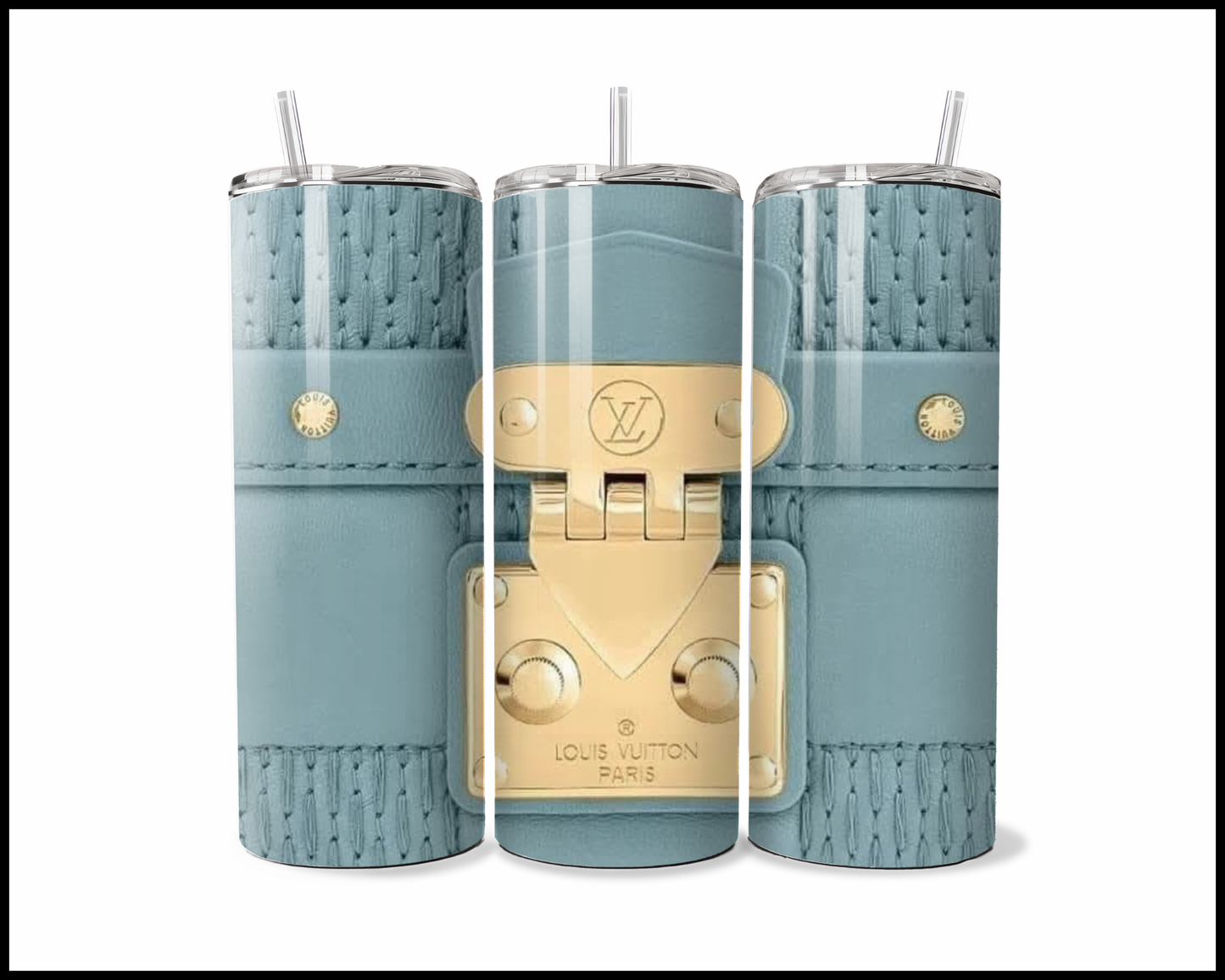 Designer Handbag Inspired Tumbler (068)