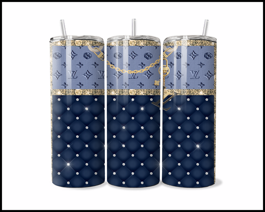 Designer Handbag Inspired Tumbler (033)