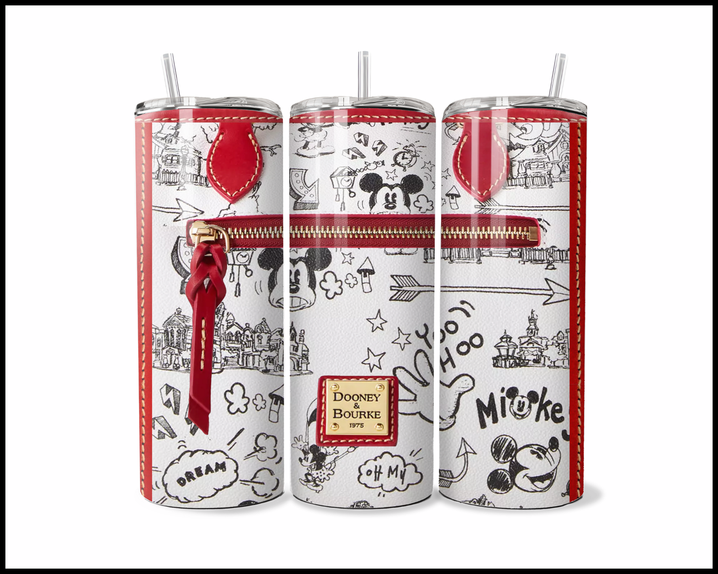 Designer Handbag Inspired Tumbler (005)