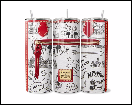 Designer Handbag Inspired Tumbler (005)