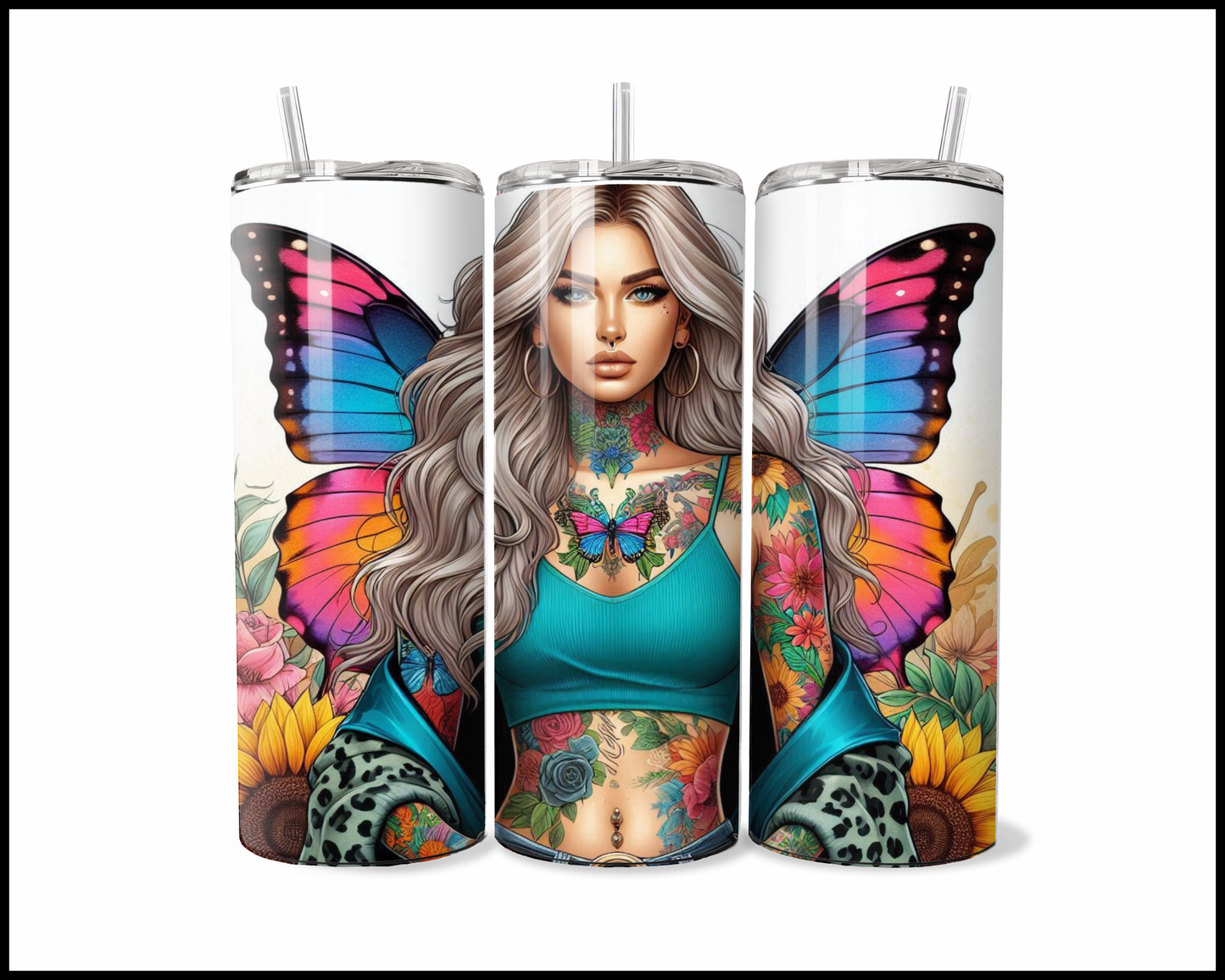 Electric Garden Dreamer Tumbler (2654)