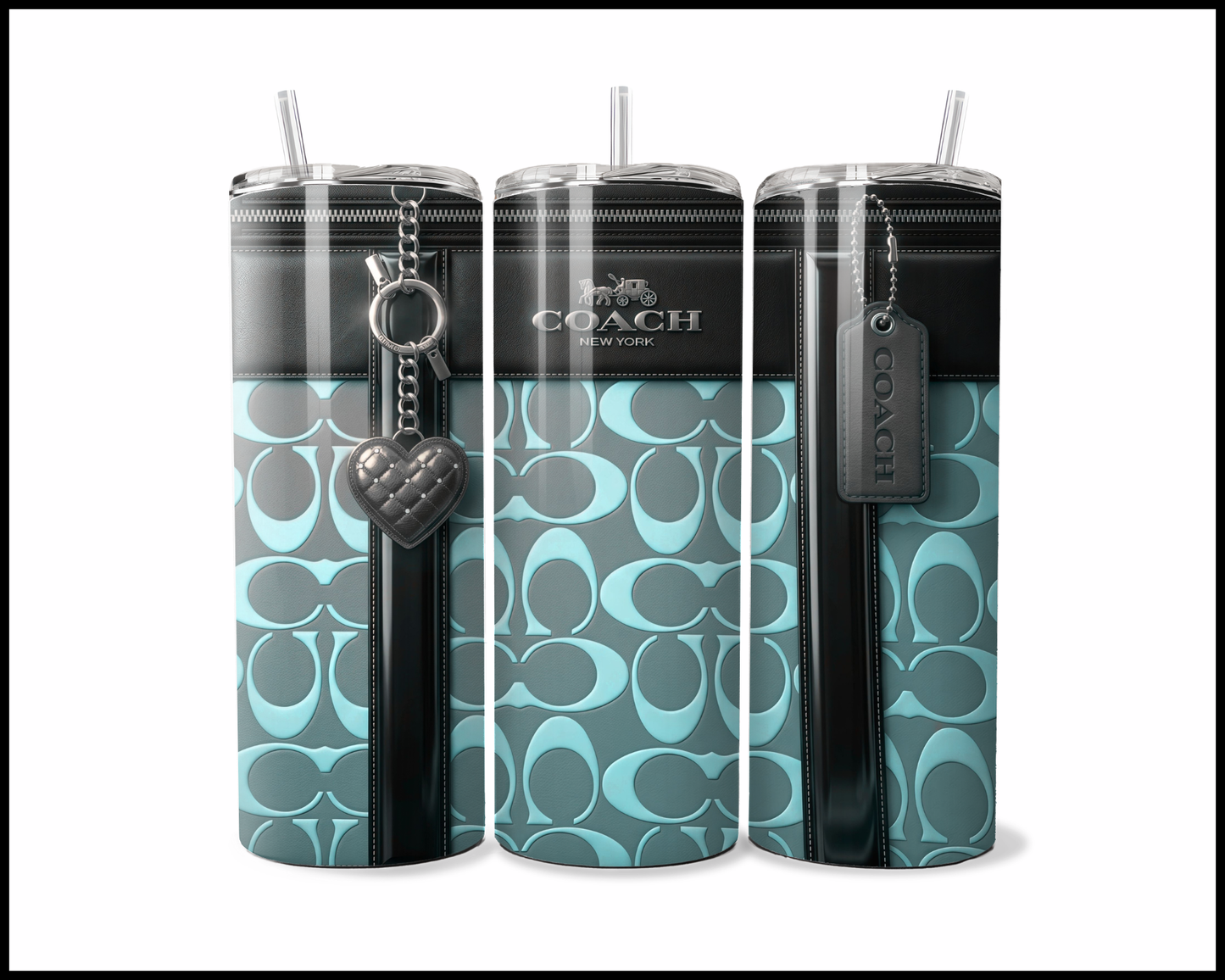 Designer Handbag Inspired Tumbler (337)