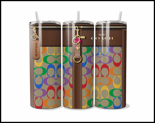 Designer Handbag Inspired Tumbler (209)