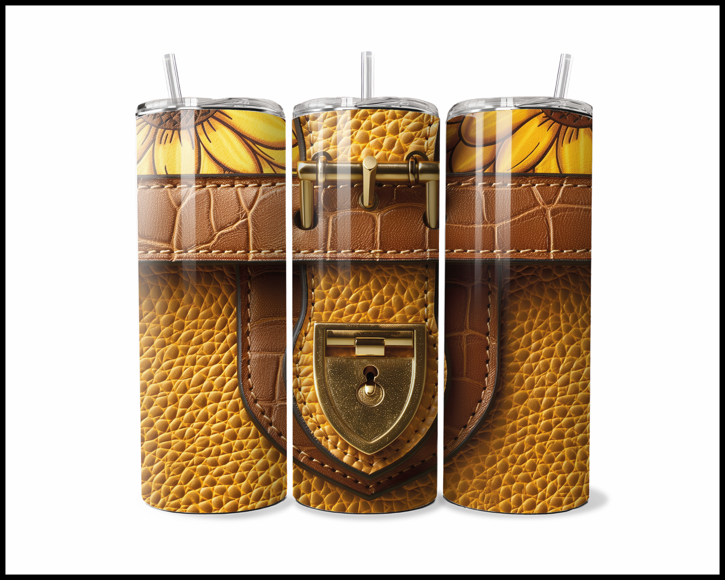 Designer Handbag Inspired Tumbler (018)