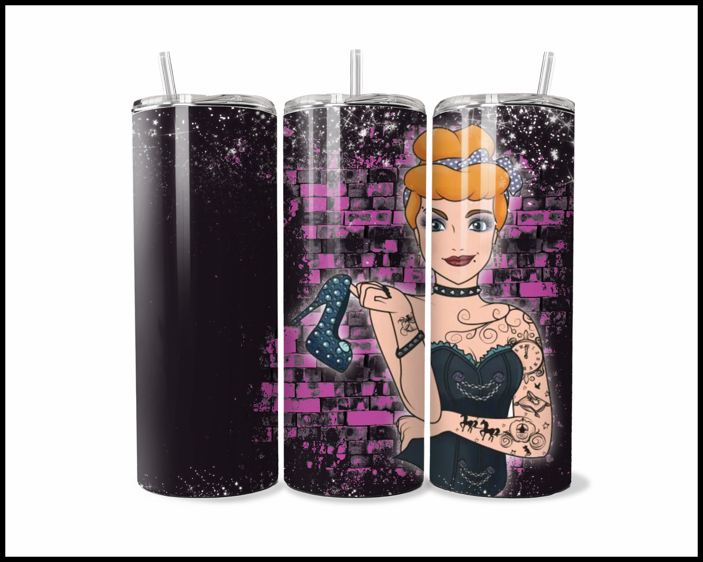 Inked Slipper Tumbler (264)