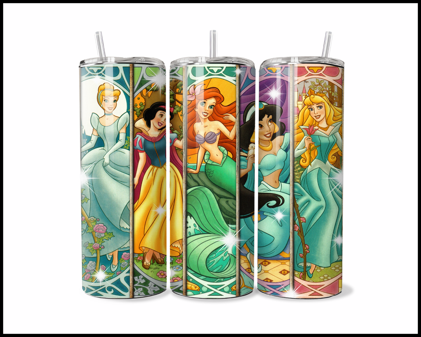 Shimmering Story Windows Tumbler (1135)
