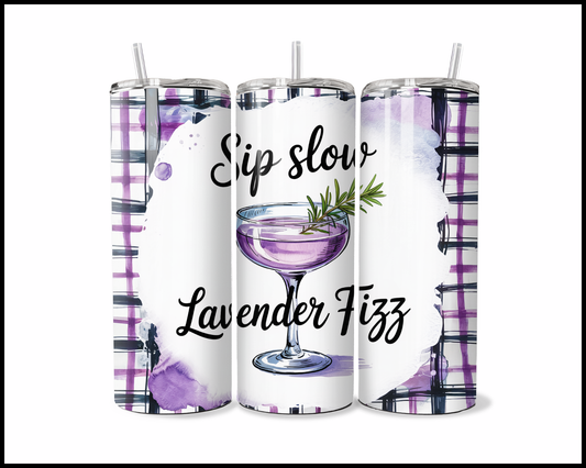 Lavender Fizz - Sip Slow Tumbler (3980)