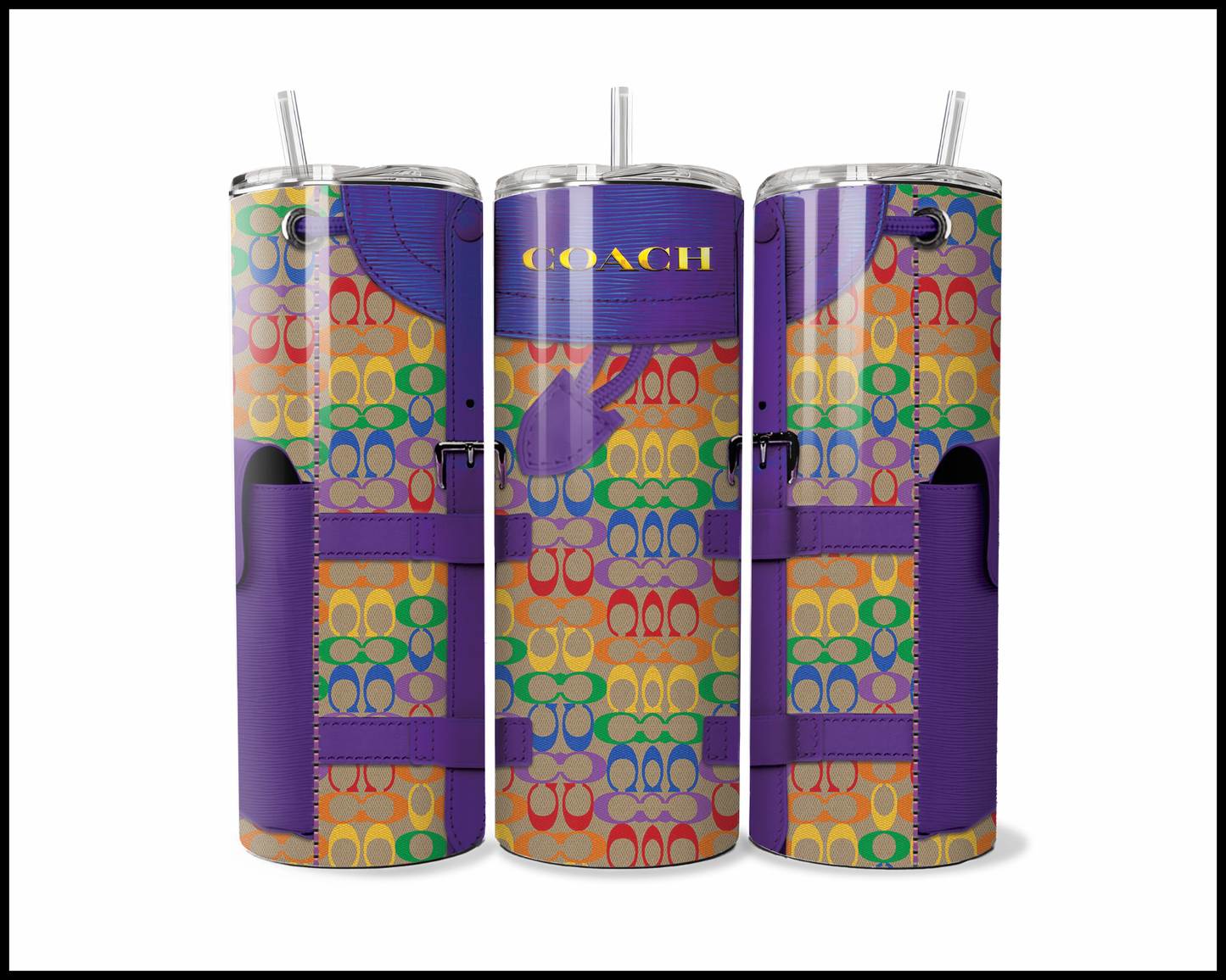 Designer Handbag Inspired Tumbler (295)