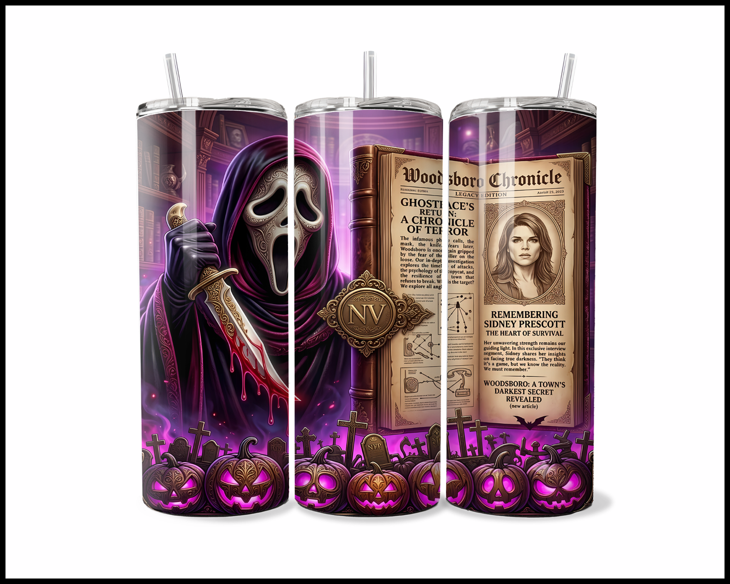 Sidney Prescott Survival Fuel Tumbler (4726)