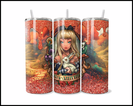 Follow The White Rabbit Tumbler (271)