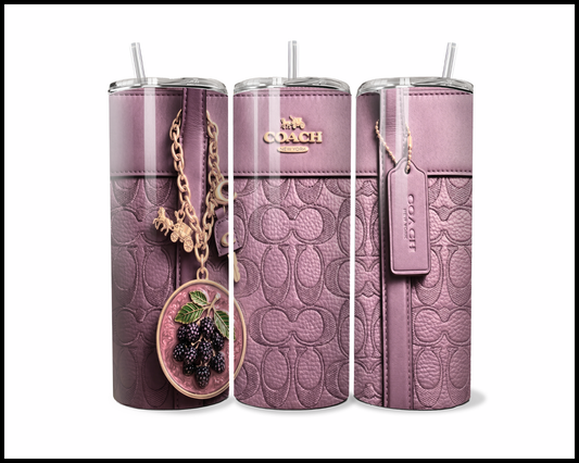 Designer Handbag Inspired Tumbler (324)