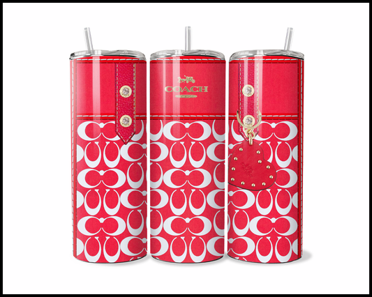Designer Handbag Inspired Tumbler (086)