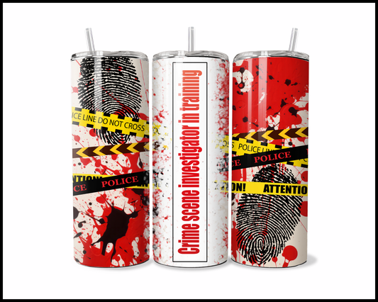 Crime Scene Investigator Training Tumbler (3973)