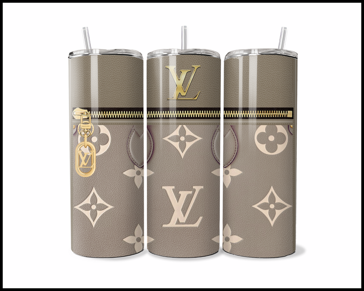 Designer Handbag Inspired Tumbler (014)