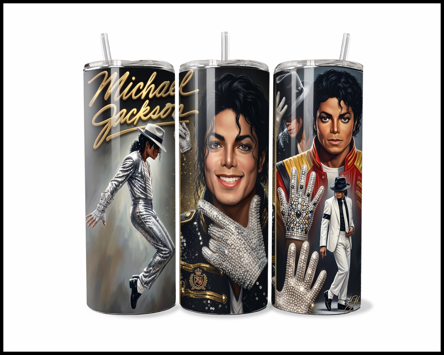 Michael Jackson Tumbler (4378)