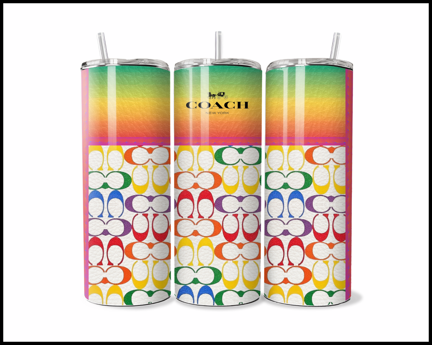 Designer Handbag Inspired Tumbler (107)