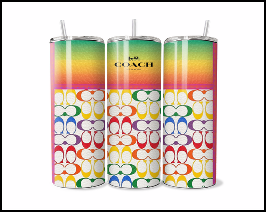 Designer Handbag Inspired Tumbler (107)