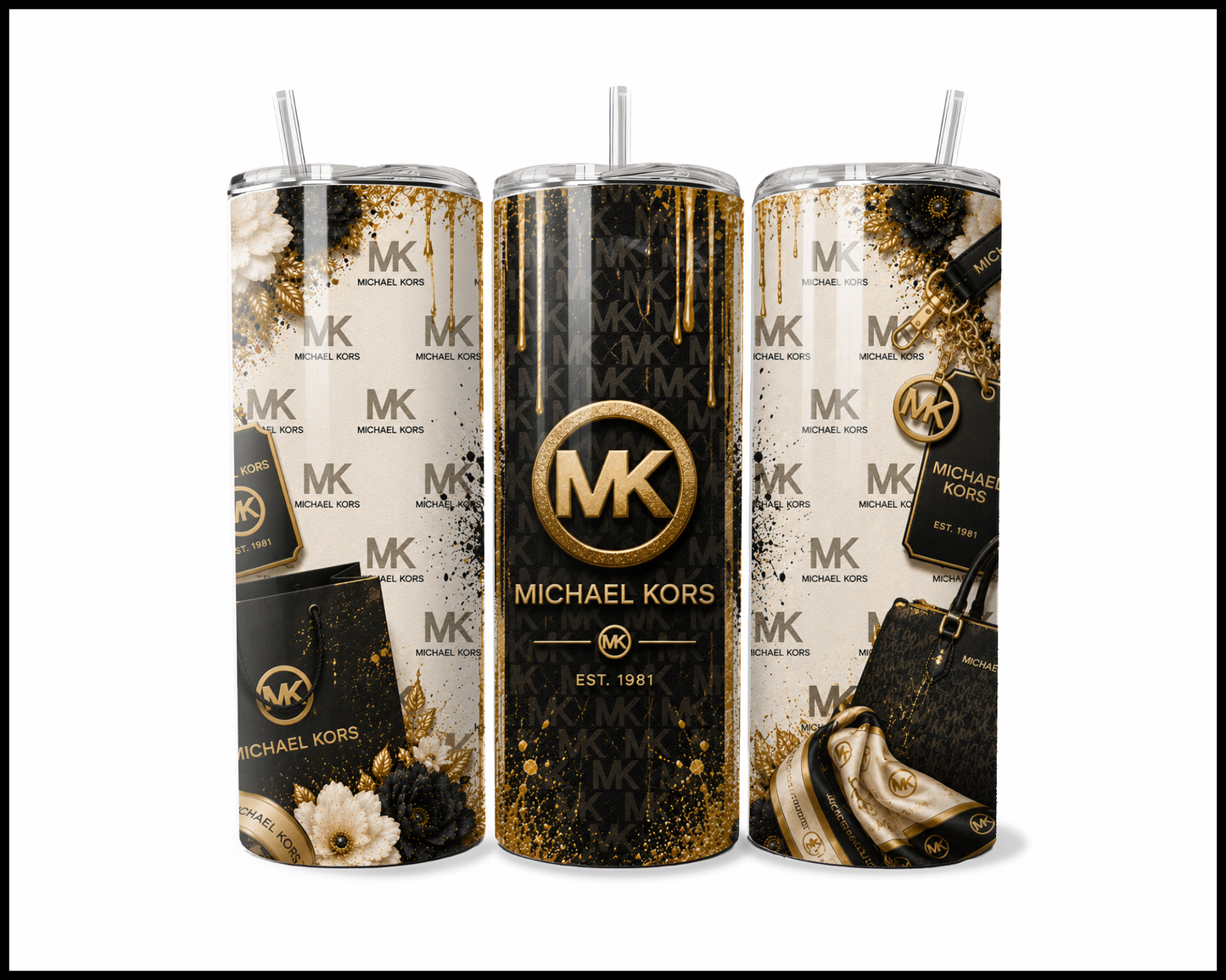 Shopaholic Fluent in Jet-Set Jetsetter Tumbler (4806)