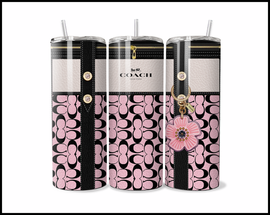 Designer Handbag Inspired Tumbler (065)