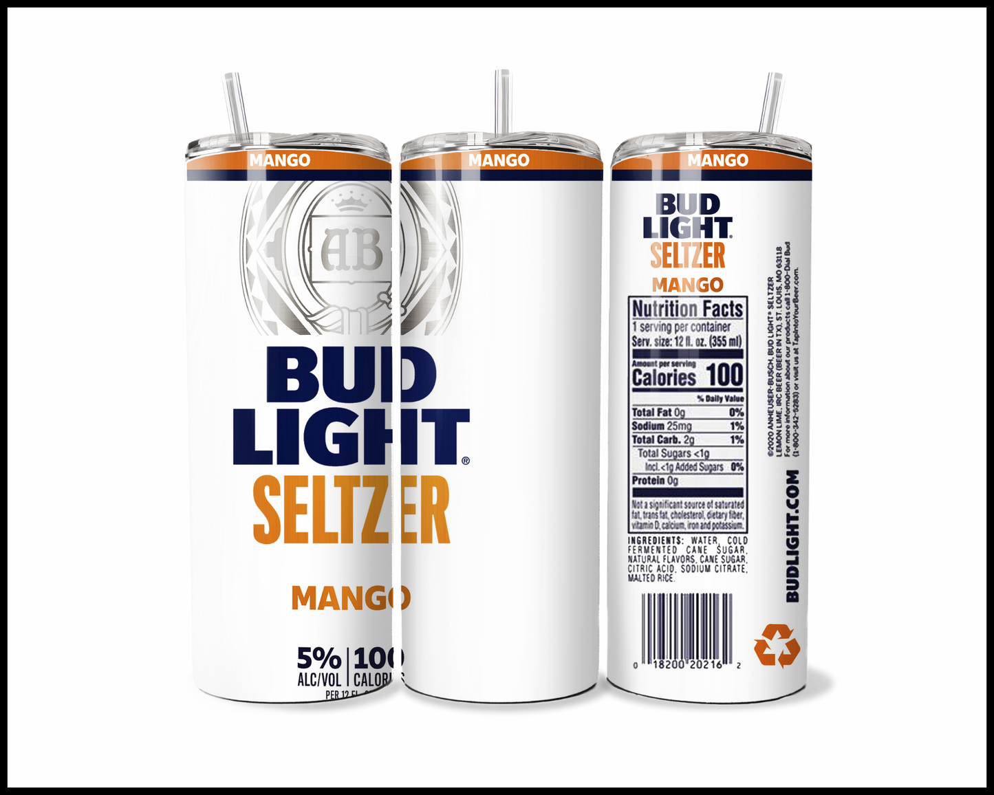 Bud Light Seltzer Tumbler (3207)